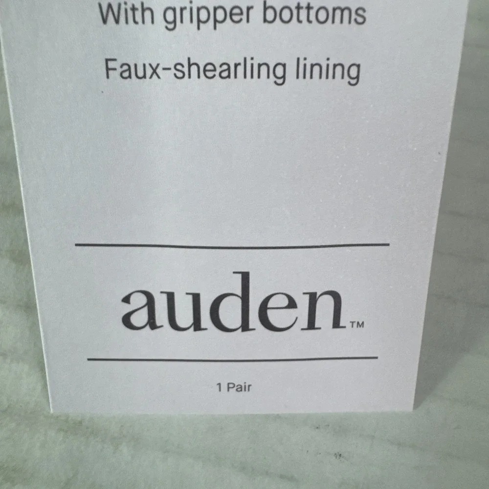 Auden Faux Fur Slipper Socks Light Pink‎ 0766